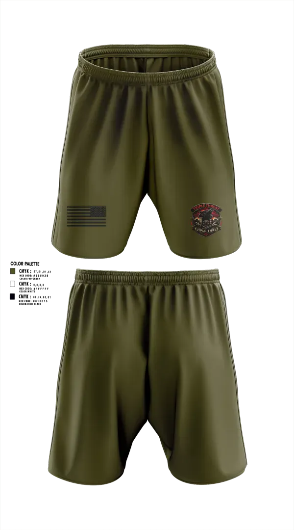 Athletic Shorts With Pockets, 333rd Engineer Detachment, Army, Teamtime, Team time, sublimation, custom sports apparel, team uniforms, spirit wear, spiritwear, sports uniforms, custom shirts, team store, custom team store, fundraiser sports, apparel fundraiser