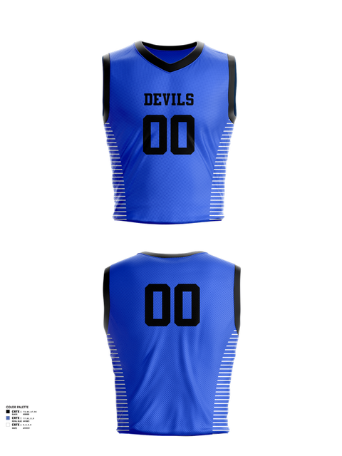 Mens Reversible Basketball Jersey, Devils, Men's Basketball, Teamtime, Team time, sublimation, custom sports apparel, team uniforms, spirit wear, spiritwear, sports uniforms, custom shirts, team store, custom team store, fundraiser sports, apparel fundraiser