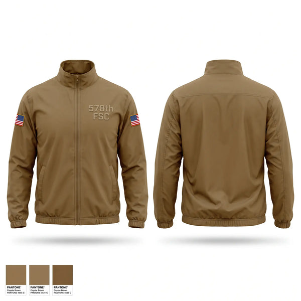 Windbreaker, 578th FSC, Army, Teamtime, Team time, sublimation, custom sports apparel, team uniforms, spirit wear, spiritwear, sports uniforms, custom shirts, team store, custom team store, fundraiser sports, apparel fundraiser