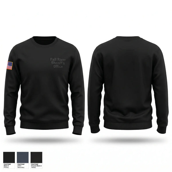 Crew Neck Sweatshirt, Fall River Sheriffs Office, Police, Teamtime, Team time, sublimation, custom sports apparel, team uniforms, spirit wear, spiritwear, sports uniforms, custom shirts, team store, custom team store, fundraiser sports, apparel fundraiser