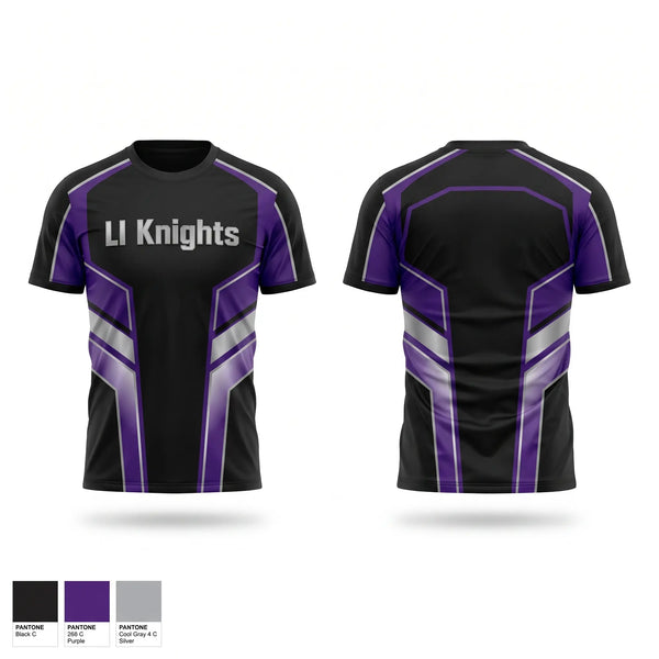 Football Jersey, LI Knights, Women's Volleyball, Teamtime, Team time, sublimation, custom sports apparel, team uniforms, spirit wear, spiritwear, sports uniforms, custom shirts, team store, custom team store, fundraiser sports, apparel fundraiser