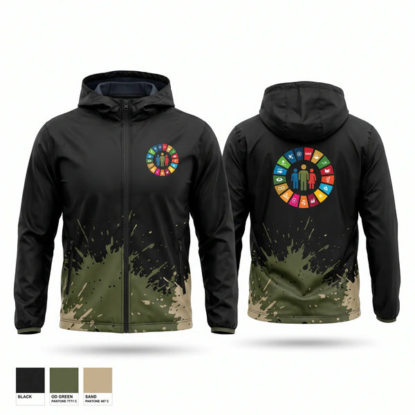 Windbreaker, CFMO, Army, Teamtime, Team time, sublimation, custom sports apparel, team uniforms, spirit wear, spiritwear, sports uniforms, custom shirts, team store, custom team store, fundraiser sports, apparel fundraiser