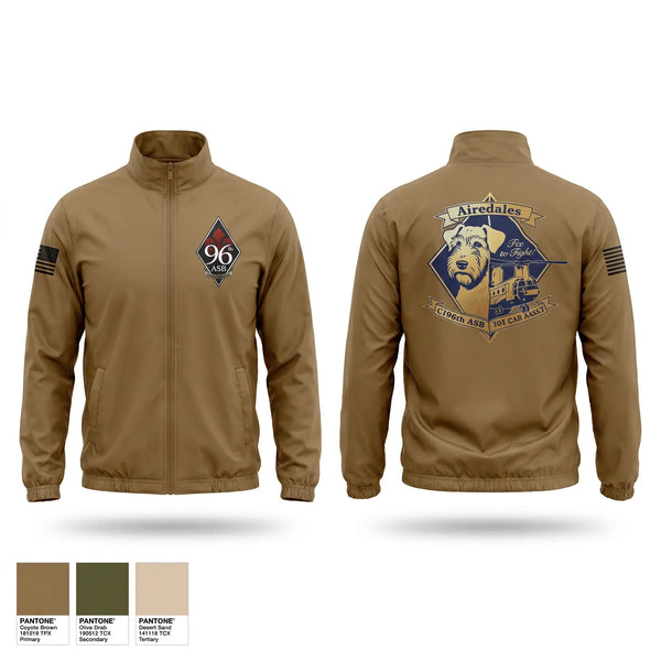 Windbreaker, Airedales, Army, Teamtime, Team time, sublimation, custom sports apparel, team uniforms, spirit wear, spiritwear, sports uniforms, custom shirts, team store, custom team store, fundraiser sports, apparel fundraiser