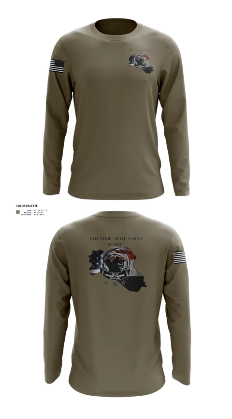 Long Sleeve Performance Shirt, 982nd Combat Camera Co., , Teamtime, Team time, sublimation, custom sports apparel, team uniforms, spirit wear, spiritwear, sports uniforms, custom shirts, team store, custom team store, fundraiser sports, apparel fundraiser