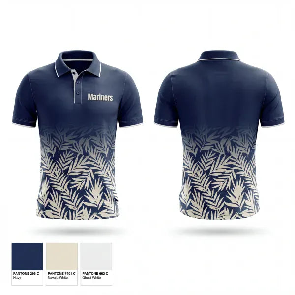 Short Sleeve Performance Polo, Mariners, Baseball, Teamtime, Team time, sublimation, custom sports apparel, team uniforms, spirit wear, spiritwear, sports uniforms, custom shirts, team store, custom team store, fundraiser sports, apparel fundraiser