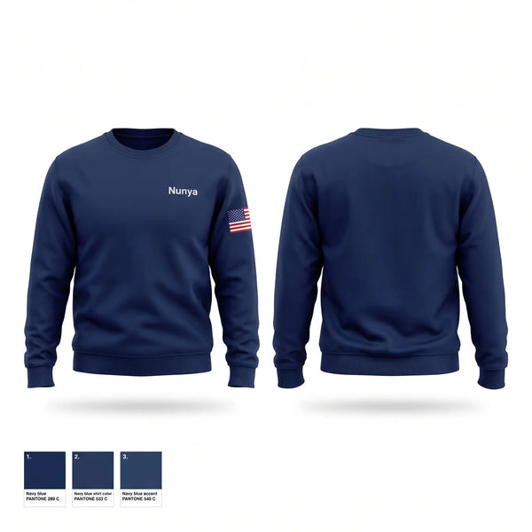 Crew Neck Sweatshirt, Nunya, Fire Department, Teamtime, Team time, sublimation, custom sports apparel, team uniforms, spirit wear, spiritwear, sports uniforms, custom shirts, team store, custom team store, fundraiser sports, apparel fundraiser