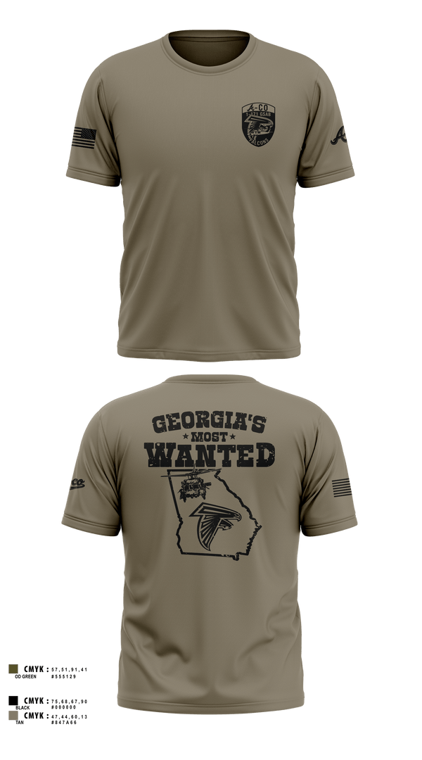 Soft Poly Tee Cotton Like Feel, A-Co 1-171, National Guard, Teamtime, Team time, sublimation, custom sports apparel, team uniforms, spirit wear, spiritwear, sports uniforms, custom shirts, team store, custom team store, fundraiser sports, apparel fundraiser