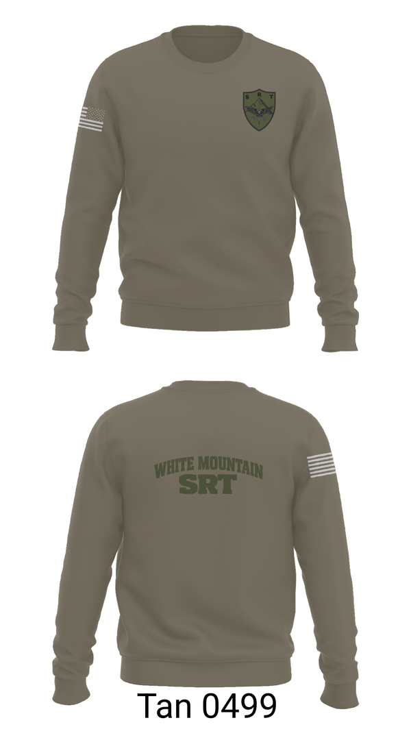 Crew Neck Sweatshirt, White Mountain Regional Special Response Team, Police, Teamtime, Team time, sublimation, custom sports apparel, team uniforms, spirit wear, spiritwear, sports uniforms, custom shirts, team store, custom team store, fundraiser sports, apparel fundraiser