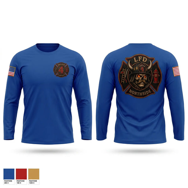 Long Sleeve Performance Shirt, Scott Fire/Rescue, Fire Department, Teamtime, Team time, sublimation, custom sports apparel, team uniforms, spirit wear, spiritwear, sports uniforms, custom shirts, team store, custom team store, fundraiser sports, apparel fundraiser