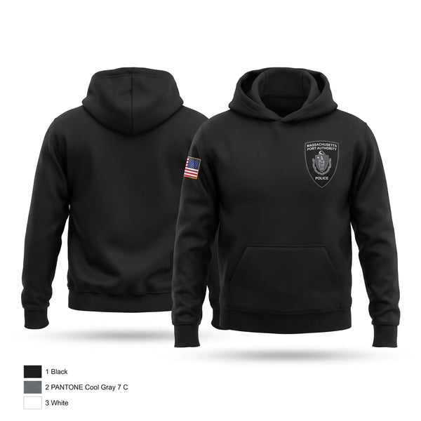 Hoodie, Massachusetts Port Authority Police, Police, Teamtime, Team time, sublimation, custom sports apparel, team uniforms, spirit wear, spiritwear, sports uniforms, custom shirts, team store, custom team store, fundraiser sports, apparel fundraiser