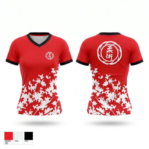 Womens Short Sleeve Vneck Shirt, LongShot Martial Arts, , Teamtime, Team time, sublimation, custom sports apparel, team uniforms, spirit wear, spiritwear, sports uniforms, custom shirts, team store, custom team store, fundraiser sports, apparel fundraiser