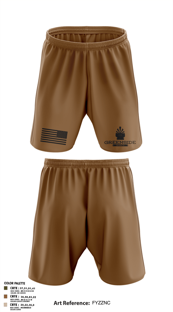 Athletic Shorts With Pockets, Greenside, , Teamtime, Team time, sublimation, custom sports apparel, team uniforms, spirit wear, spiritwear, sports uniforms, custom shirts, team store, custom team store, fundraiser sports, apparel fundraiser
