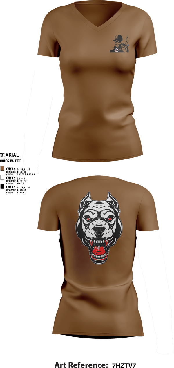 Women's Short Sleeve Vneck Shirt, Oscar Golf Charlie Tango, Army, Teamtime, Team time, sublimation, custom sports apparel, team uniforms, spirit wear, spiritwear, sports uniforms, custom shirts, team store, custom team store, fundraiser sports, apparel fundraiser