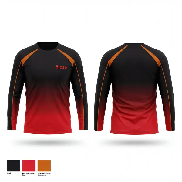 Long Sleeve Performance Shirt, Blaze, Softball, Teamtime, Team time, sublimation, custom sports apparel, team uniforms, spirit wear, spiritwear, sports uniforms, custom shirts, team store, custom team store, fundraiser sports, apparel fundraiser