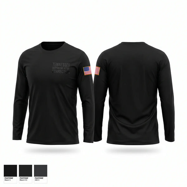 Long Sleeve Performance Shirt, Tennessee department of correction, Police, Teamtime, Team time, sublimation, custom sports apparel, team uniforms, spirit wear, spiritwear, sports uniforms, custom shirts, team store, custom team store, fundraiser sports, apparel fundraiser