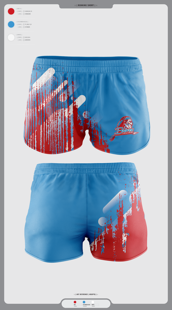 Womens Shorts, El Cajon Valley High School Cheer, Cheer, Teamtime, Team time, sublimation, custom sports apparel, team uniforms, spirit wear, spiritwear, sports uniforms, custom shirts, team store, custom team store, fundraiser sports, apparel fundraiser