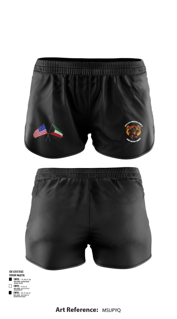 Ranger Panties, 10th Field Hospital (FWD), , Teamtime, Team time, sublimation, custom sports apparel, team uniforms, spirit wear, spiritwear, sports uniforms, custom shirts, team store, custom team store, fundraiser sports, apparel fundraiser