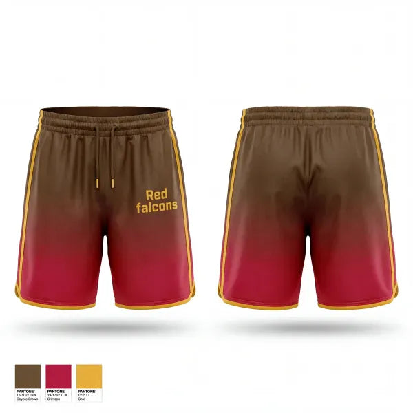 Athletic Shorts With Pockets, Red falcons, Softball, Teamtime, Team time, sublimation, custom sports apparel, team uniforms, spirit wear, spiritwear, sports uniforms, custom shirts, team store, custom team store, fundraiser sports, apparel fundraiser