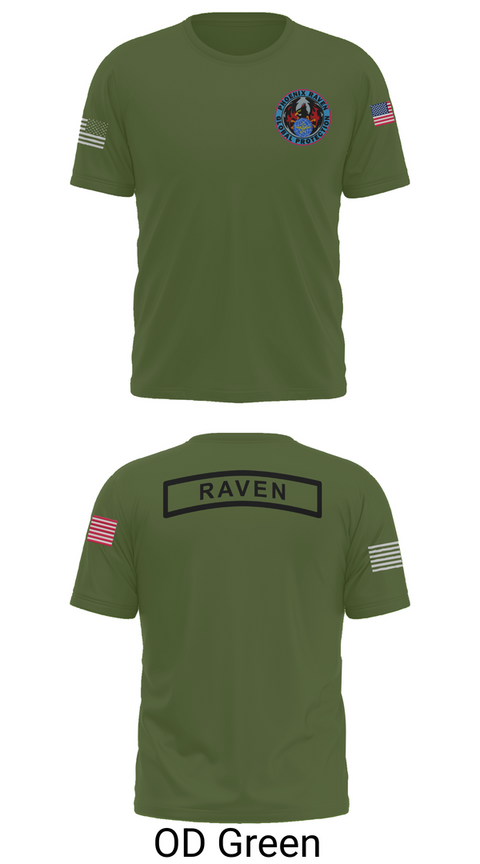 Short Sleeve Performance Shirt, Phoenix Raven Instrutor, , Teamtime, Team time, sublimation, custom sports apparel, team uniforms, spirit wear, spiritwear, sports uniforms, custom shirts, team store, custom team store, fundraiser sports, apparel fundraiser