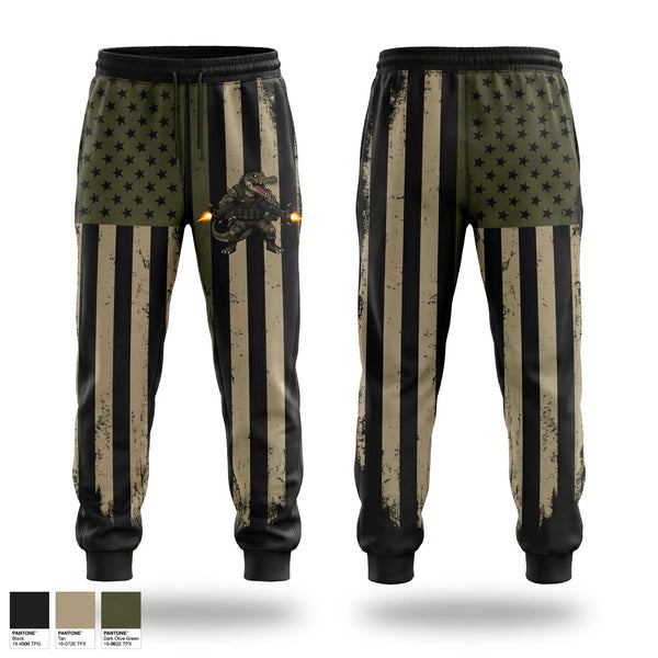 Sweatpants, A Co 2-325 AIR, Army, Teamtime, Team time, sublimation, custom sports apparel, team uniforms, spirit wear, spiritwear, sports uniforms, custom shirts, team store, custom team store, fundraiser sports, apparel fundraiser