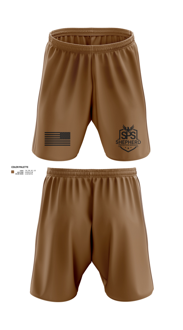 Athletic Shorts With Pockets, SHEPHERD PROTECTION SERVICES, , Teamtime, Team time, sublimation, custom sports apparel, team uniforms, spirit wear, spiritwear, sports uniforms, custom shirts, team store, custom team store, fundraiser sports, apparel fundraiser