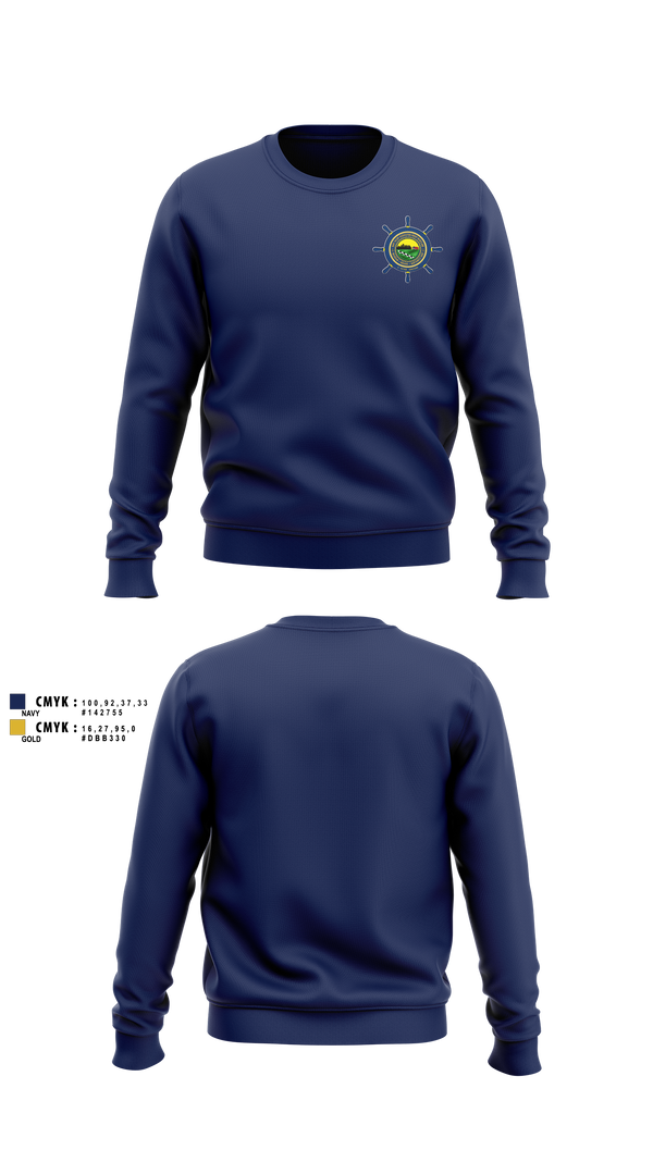 Crew Neck Sweatshirt, NTAG HEARTLAND 2026, Navy, Teamtime, Team time, sublimation, custom sports apparel, team uniforms, spirit wear, spiritwear, sports uniforms, custom shirts, team store, custom team store, fundraiser sports, apparel fundraiser