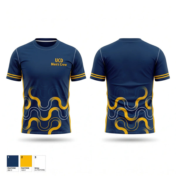 Short Sleeve Performance Shirt, UCD Men’s Crew, Spirit Store, Teamtime, Team time, sublimation, custom sports apparel, team uniforms, spirit wear, spiritwear, sports uniforms, custom shirts, team store, custom team store, fundraiser sports, apparel fundraiser