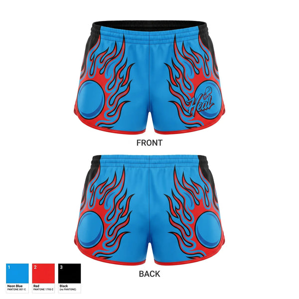 Womens Shorts, Heat, Baseball, Teamtime, Team time, sublimation, custom sports apparel, team uniforms, spirit wear, spiritwear, sports uniforms, custom shirts, team store, custom team store, fundraiser sports, apparel fundraiser