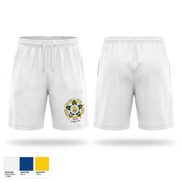 Athletic Shorts With Pockets, Williamson County Fraternal Order of Police, Police, Teamtime, Team time, sublimation, custom sports apparel, team uniforms, spirit wear, spiritwear, sports uniforms, custom shirts, team store, custom team store, fundraiser sports, apparel fundraiser