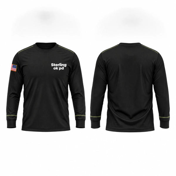 Long Sleeve Performance Shirt, Sterling ok pd, Police, Teamtime, Team time, sublimation, custom sports apparel, team uniforms, spirit wear, spiritwear, sports uniforms, custom shirts, team store, custom team store, fundraiser sports, apparel fundraiser