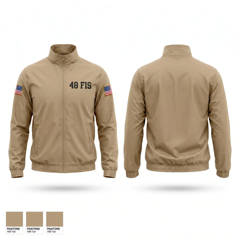 Windbreaker, 48 FIS, Air Force, Teamtime, Team time, sublimation, custom sports apparel, team uniforms, spirit wear, spiritwear, sports uniforms, custom shirts, team store, custom team store, fundraiser sports, apparel fundraiser