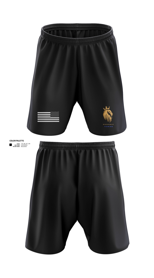 Athletic Shorts With Pockets, MANAMAY, Police, Teamtime, Team time, sublimation, custom sports apparel, team uniforms, spirit wear, spiritwear, sports uniforms, custom shirts, team store, custom team store, fundraiser sports, apparel fundraiser