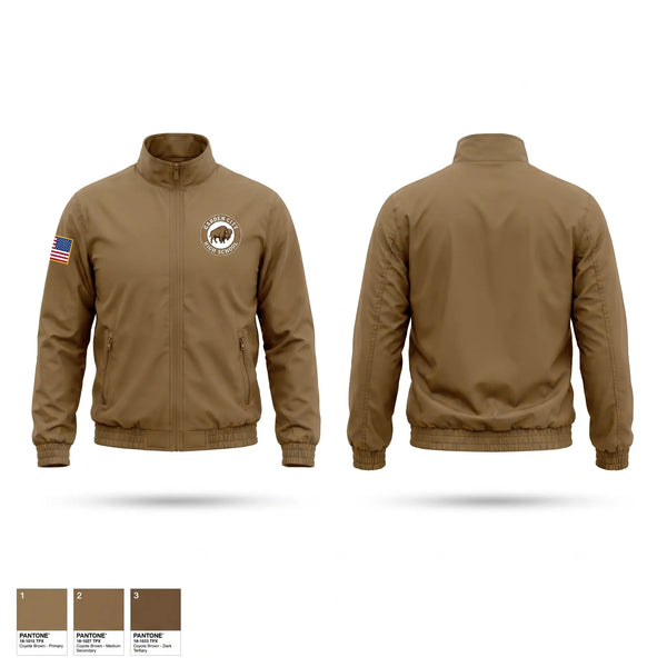 Windbreaker, Buffalo Brigade, Army, Teamtime, Team time, sublimation, custom sports apparel, team uniforms, spirit wear, spiritwear, sports uniforms, custom shirts, team store, custom team store, fundraiser sports, apparel fundraiser