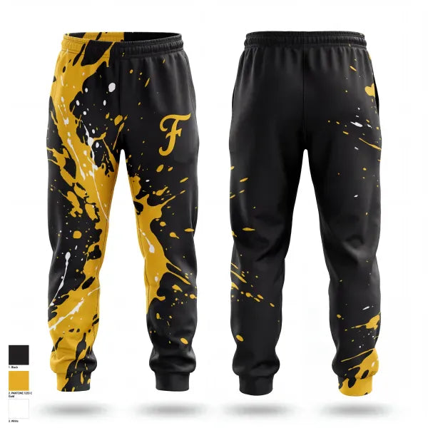 Sweatpants, Fremont Yellow Devils, Baseball, Teamtime, Team time, sublimation, custom sports apparel, team uniforms, spirit wear, spiritwear, sports uniforms, custom shirts, team store, custom team store, fundraiser sports, apparel fundraiser