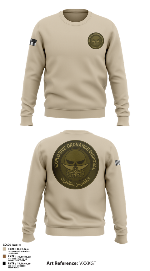 Crew Neck Sweatshirt, EOD, , Teamtime, Team time, sublimation, custom sports apparel, team uniforms, spirit wear, spiritwear, sports uniforms, custom shirts, team store, custom team store, fundraiser sports, apparel fundraiser