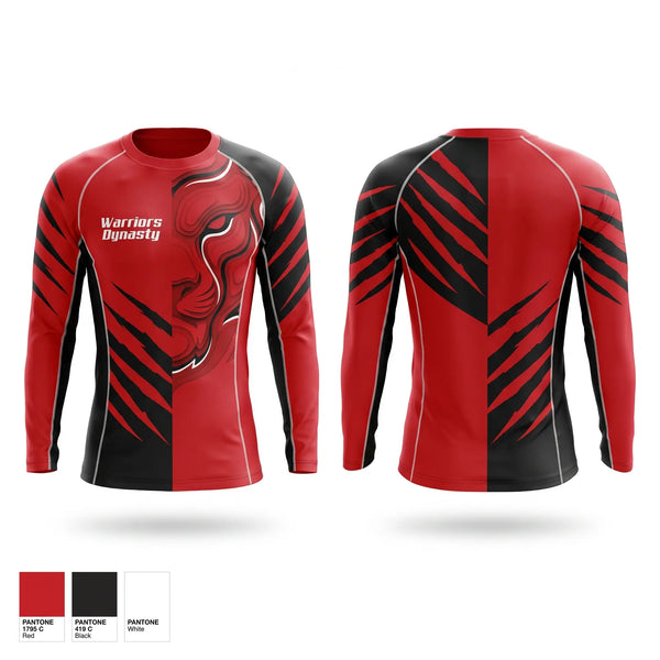 Long Sleeve Performance Shirt, Warriors Dynasty, , Teamtime, Team time, sublimation, custom sports apparel, team uniforms, spirit wear, spiritwear, sports uniforms, custom shirts, team store, custom team store, fundraiser sports, apparel fundraiser