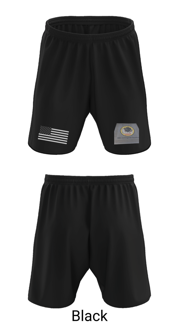 Athletic Shorts With Pockets, 189th Civil Engineering, Air Force, Teamtime, Team time, sublimation, custom sports apparel, team uniforms, spirit wear, spiritwear, sports uniforms, custom shirts, team store, custom team store, fundraiser sports, apparel fundraiser