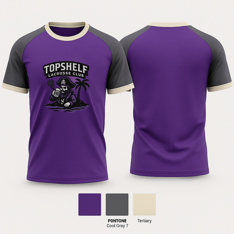 Short Sleeve Performance Shirt, Top Shelf Island LC, Men's Lacrosse, Teamtime, Team time, sublimation, custom sports apparel, team uniforms, spirit wear, spiritwear, sports uniforms, custom shirts, team store, custom team store, fundraiser sports, apparel fundraiser