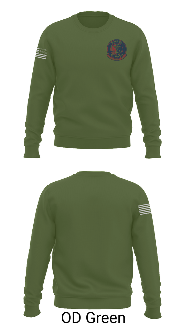 Crew Neck Sweatshirt, NMRTC El Paso, , Teamtime, Team time, sublimation, custom sports apparel, team uniforms, spirit wear, spiritwear, sports uniforms, custom shirts, team store, custom team store, fundraiser sports, apparel fundraiser