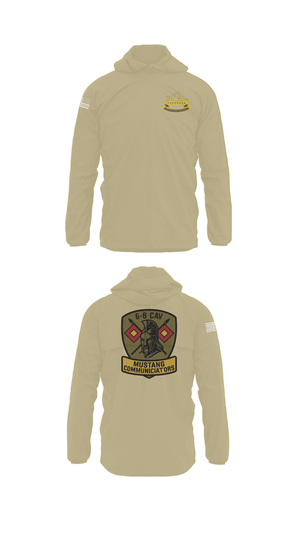 Windbreaker, 6-8 CAV, , Teamtime, Team time, sublimation, custom sports apparel, team uniforms, spirit wear, spiritwear, sports uniforms, custom shirts, team store, custom team store, fundraiser sports, apparel fundraiser