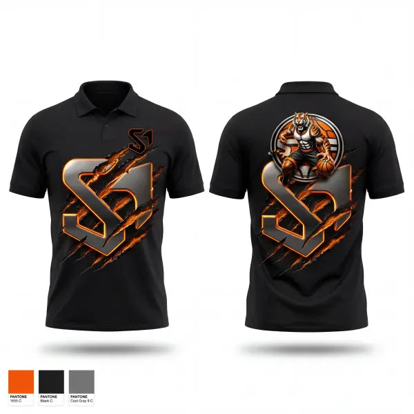 Short Sleeve Performance Polo, SOSA Basketball, Men's Basketball, Teamtime, Team time, sublimation, custom sports apparel, team uniforms, spirit wear, spiritwear, sports uniforms, custom shirts, team store, custom team store, fundraiser sports, apparel fundraiser