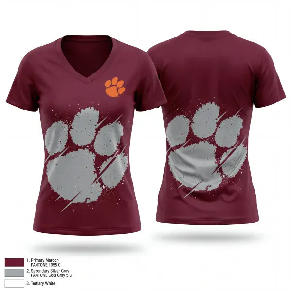 Womens Short Sleeve Vneck Shirt, Matawan Regional High School Baseball, Baseball, Teamtime, Team time, sublimation, custom sports apparel, team uniforms, spirit wear, spiritwear, sports uniforms, custom shirts, team store, custom team store, fundraiser sports, apparel fundraiser