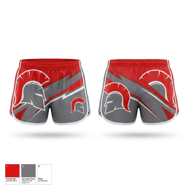 Womens Shorts, Chenango Valley Youth Football, , Teamtime, Team time, sublimation, custom sports apparel, team uniforms, spirit wear, spiritwear, sports uniforms, custom shirts, team store, custom team store, fundraiser sports, apparel fundraiser