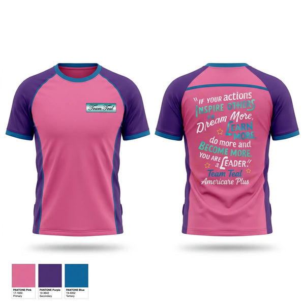 Short Sleeve Performance Shirt, Team Teal, EMS/EMT, Teamtime, Team time, sublimation, custom sports apparel, team uniforms, spirit wear, spiritwear, sports uniforms, custom shirts, team store, custom team store, fundraiser sports, apparel fundraiser