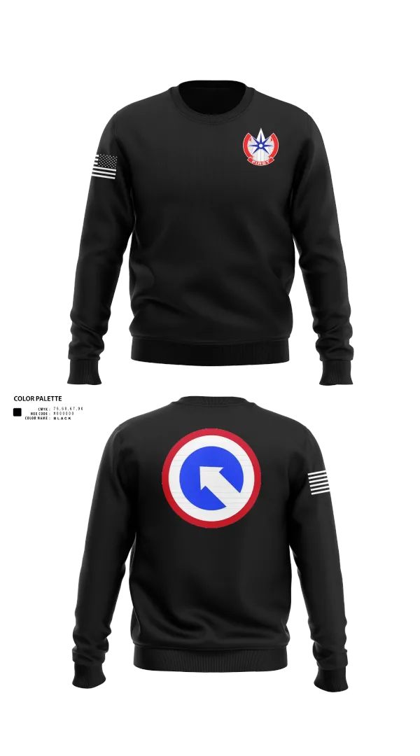 Crew Neck Sweatshirt, 1st Theater Sustainment Command, Army, Teamtime, Team time, sublimation, custom sports apparel, team uniforms, spirit wear, spiritwear, sports uniforms, custom shirts, team store, custom team store, fundraiser sports, apparel fundraiser