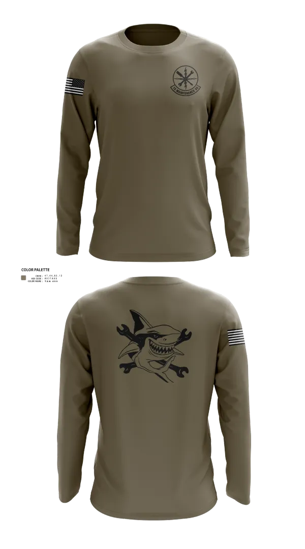 Long Sleeve Performance Shirt, 15 Maintenance Squadron, Air Force, Teamtime, Team time, sublimation, custom sports apparel, team uniforms, spirit wear, spiritwear, sports uniforms, custom shirts, team store, custom team store, fundraiser sports, apparel fundraiser