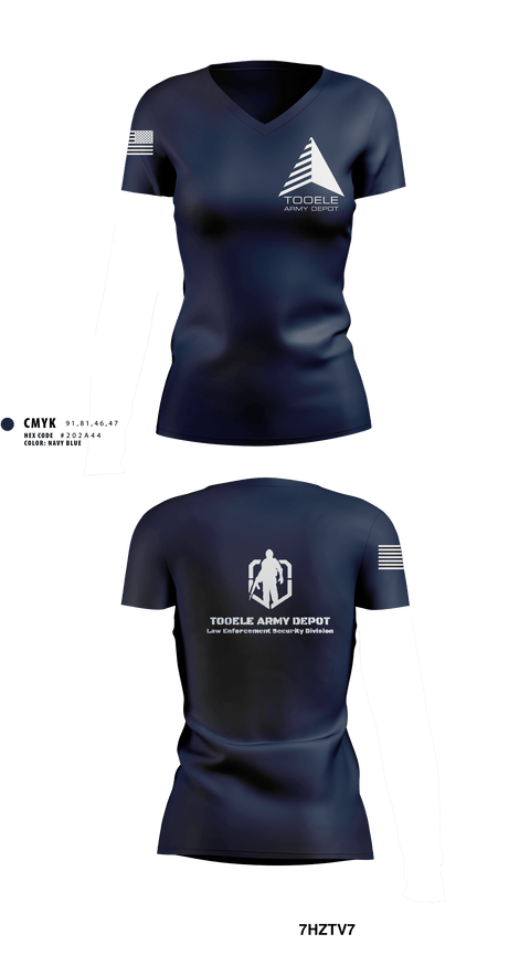 Women's Short Sleeve Vneck Shirt, Tooele Army Depot, LESD Police, Army, Teamtime, Team time, sublimation, custom sports apparel, team uniforms, spirit wear, spiritwear, sports uniforms, custom shirts, team store, custom team store, fundraiser sports, apparel fundraiser
