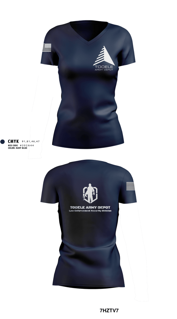 Women's Short Sleeve Vneck Shirt, Tooele Army Depot, LESD Police, Army, Teamtime, Team time, sublimation, custom sports apparel, team uniforms, spirit wear, spiritwear, sports uniforms, custom shirts, team store, custom team store, fundraiser sports, apparel fundraiser