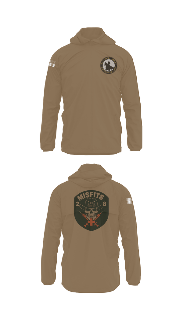 Windbreaker, 2-8 Cav, HHC, Medic Platoon, , Teamtime, Team time, sublimation, custom sports apparel, team uniforms, spirit wear, spiritwear, sports uniforms, custom shirts, team store, custom team store, fundraiser sports, apparel fundraiser
