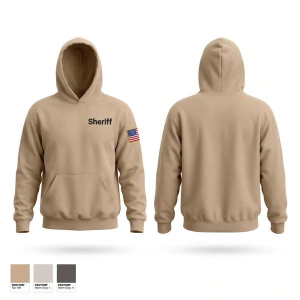 Hoodie, Sheriff, Police, Teamtime, Team time, sublimation, custom sports apparel, team uniforms, spirit wear, spiritwear, sports uniforms, custom shirts, team store, custom team store, fundraiser sports, apparel fundraiser